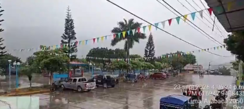 Comienzan las lluvias en el norte por el Fenómeno del Niño 🌧️