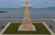 El Callao contará próximamente con una escultura monumental de 14 metros de altura dedicada al papa León XIV 👀
