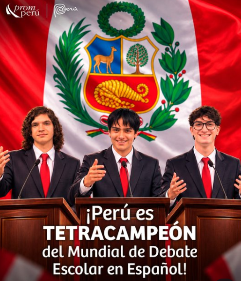 ¡Perú tetracampeón mundial! 🏆