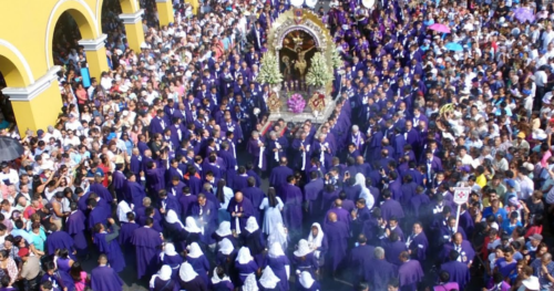 Este sábado 3 de octubre se realizará el primer recorrido de la procesión del Señor de los Milagros👀