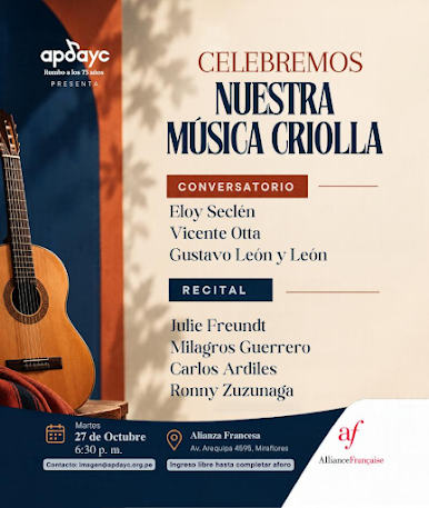 Celebremos nuestra música criolla 🎶